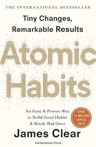 Atomic Habits, book cover